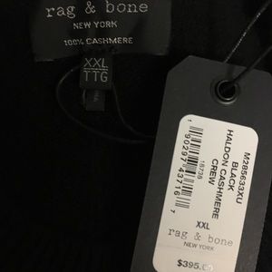 %100 Cashmere NWT 2XL sweater in black